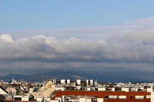 Rain clouds in the sky photo