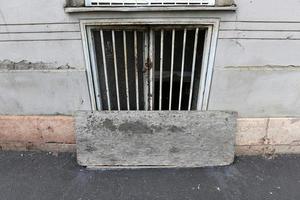 Door architectural design element for entering and exiting a building photo