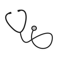 stetoscope tool icon vector design