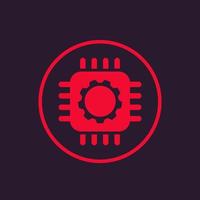 technology, hardware icon vector