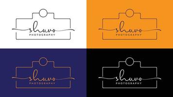 Signature Logo Design vector