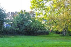 North German agricultural nature landscape panorama Germany. photo