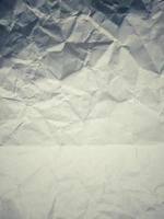 The white paper is wrinkled.  Use it as a background and wallpaper. photo