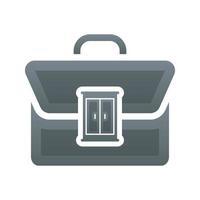 suitcase furniture logo gradient design template icon element vector