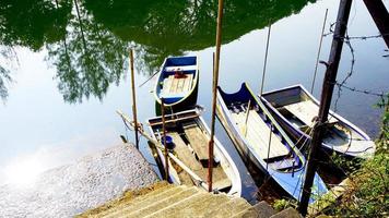 boats in the canal photo