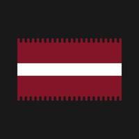 Latvia Flag Vector. National Flag vector