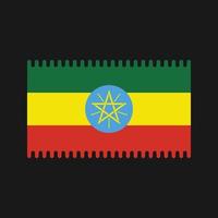 Ethiopia Flag Vector. National Flag vector