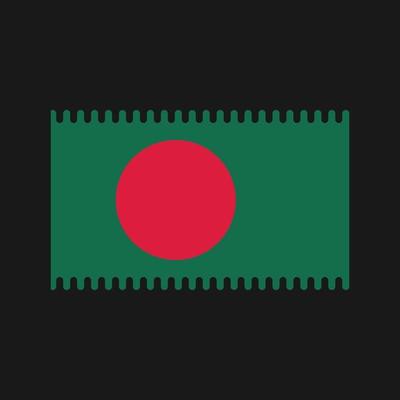 Bangladesh Flag Vector. National Flag