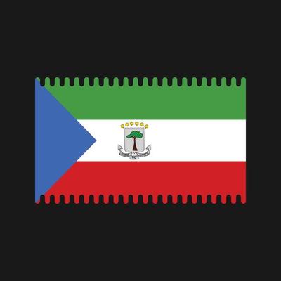 Equatorial Guinea Flag Vector. National Flag