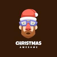 Illustration vector graphic of Christmas, good for logo design