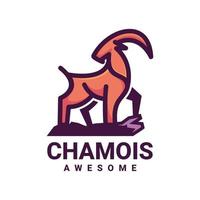 Illustration vector graphic of Chamois, good for logo design