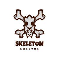 Illustration vector graphic of Skeleton, good for logo design