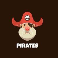 Illustration vector graphic of Pirates, good for logo design