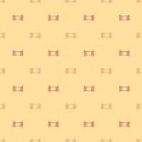 Windows engraved seamless pattern. Retro frame glass window hand drawn style. vector