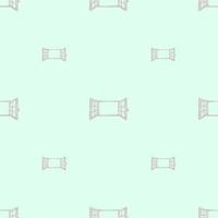 Windows engraved seamless pattern. Retro frame glass window hand drawn style. vector
