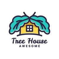 Illustration vector graphic of Tree House, good for logo design