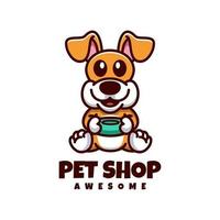 Illustration vector graphic of Pet Shop, good for logo design