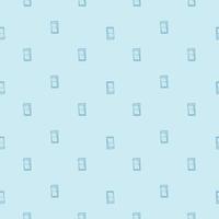 Windows lean forward engraved seamless pattern. Retro frame glass window hand drawn style. vector