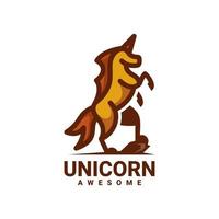 Illustration vector graphic of Unicorn, good for logo design