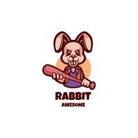 Illustration vector graphic of Rabbit, good for logo design