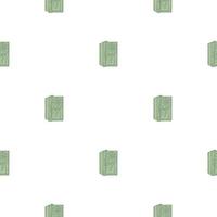 Retro radio engraved seamless pattern. Vintage media equipment in hand drawn style. Sketch old device. vector