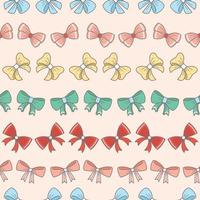 Repeating Patterns of Multiple Colorful Ribbons Background