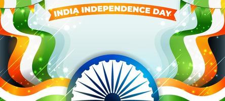 India Independence Day Background vector