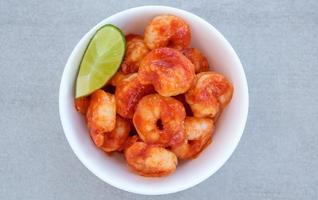 Tomato garlic shrimp photo