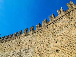 HDR Medieval Castle in Turin photo