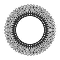 Set of round lace frame. - Vector. vector