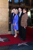 LOS ANGELES, JAN 3 -  Taylor Hackford, Helen Mirren, Jon Turteltaub, David Mamet at the Hollywood Walk of Fame Star Ceremony for Helen Mirren at Pig  n Whistle on January 3, 2013 in Los Angeles, CA photo