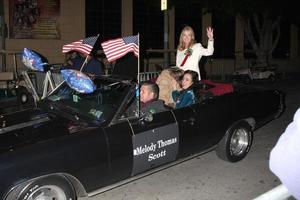 LOS ANGELES, NOV 28 -  Melody Thomas Scott arrives at the 2010 Hollywood Christmas Parade at Hollywood Boulevard on November 28, 2010 in Los Angeles, CA photo