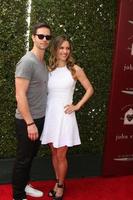 LOS ANGELES, APR 13 -  Jason Behr, Kadee Strickland at the John Varvatos 11th Annual Stuart House Benefit at John Varvatos Boutique on April 13, 2014 in West Hollywood, CA photo