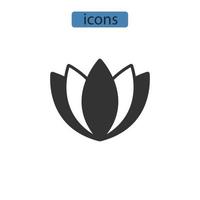 Spa icons  symbol vector elements for infographic web