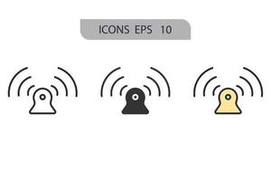 WIFI icons  symbol vector elements for infographic web