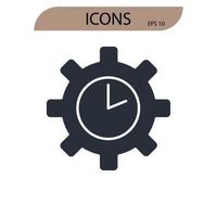 value icons symbol vector elements for infographic web