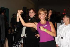 LOS ANGELES, NOV 20 -  Marilu Henner, Forbes Riley at the Connected s Celebrity Gift Suite celebrating the 2010 American Music Awards at Ben Kitay Studios on November 20, 2010 in Los Angeles, CA photo