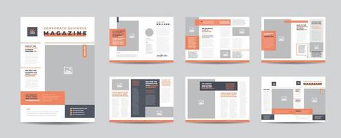 magazine design layout templates