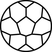 Ball Outline Icon vector