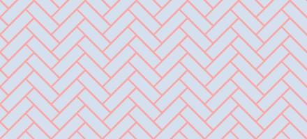 Herringbone tile pattern. Diagonal ceramic bricks background. Vector seamless illustration