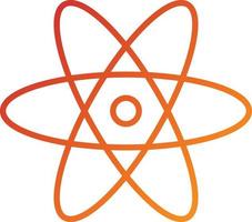 Atom Icon Style vector