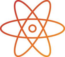 Atom Icon Style vector