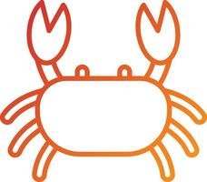 Crab Icon Style vector