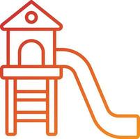 Spiral Slide Icon Style vector