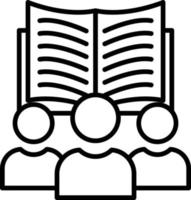 User Outline Icon vector