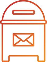 Po Box Icon Style vector