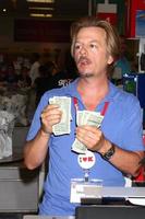 LOS ANGELES, JUL 3 - David Spade clerks at K-Mart to support March of Dimes and promote the Grown Ups 2 movie at the K-Mart on July 3, 2013 in Los Angeles, CA photo