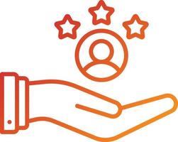 Customer Satisfaction Icon Style vector