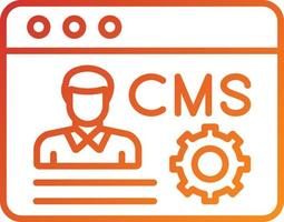 Cms Icon Style vector