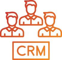 Crm Methodologies Icon Style vector